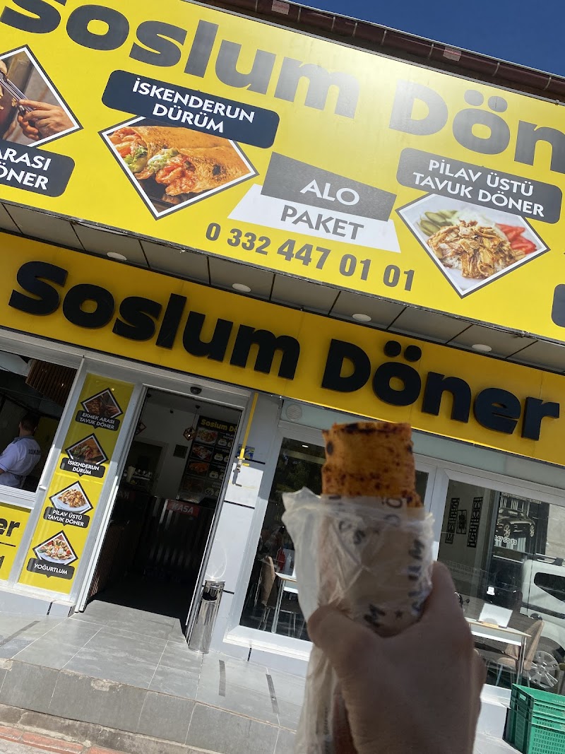 Soslum döner çumra