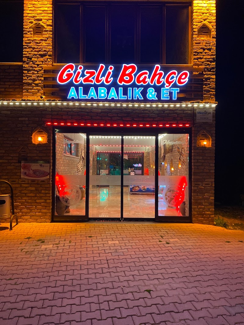 Gizli bahçe alabalık